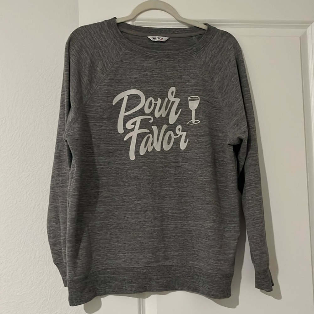 Wildfox ‘Pour Favor’ Sweatshirt 🥂